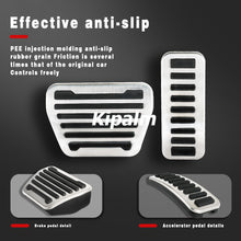Load image into Gallery viewer, 2pcs Stainless Steel Car Foot Rest Pedal Pads Cover with Rest Pedals Gas Brake Rest Pedal for Land Rover Discovery Defender