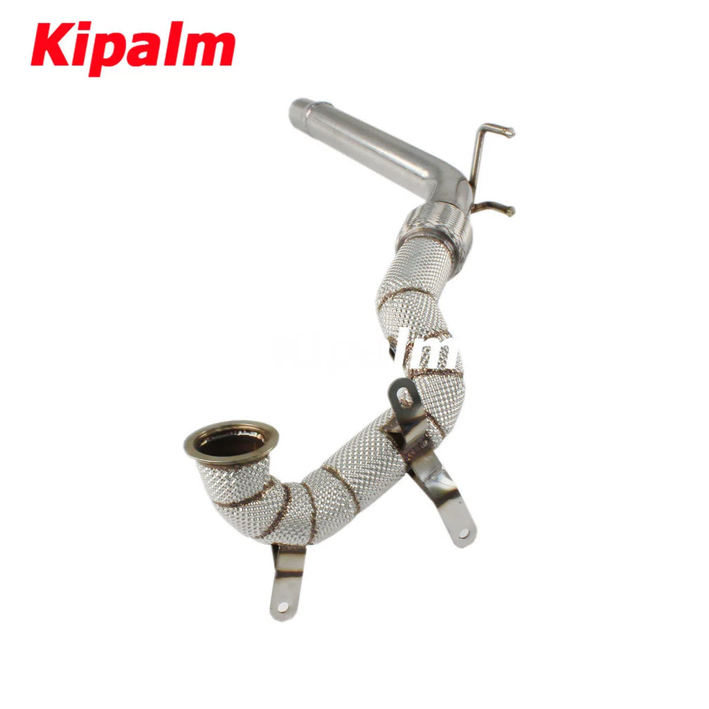 1PC Stainless Steel Car Performance Downpipe for Audi A3 1.4T/1.8T/2.0T 2014-2020