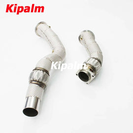 1PC 304 Stainless Steel Downpipe Performance BMW M3/M4 3.0T F80/F82 Exhaust System