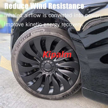 Load image into Gallery viewer, 4PCS Tesla Model 3 Highland 2023 18 inch Symmetrical Wheel Cover 2024 Replacement Vehicle Hubcaps Accessories