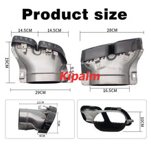 Load image into Gallery viewer, Mercedes Benz W167 Exhaust Tips