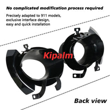 Load image into Gallery viewer, 1pair OEM Titanium Black Stainless Steel Exhaust Tip for Porsche 911 Carrera 2019-2024 Car Accessories