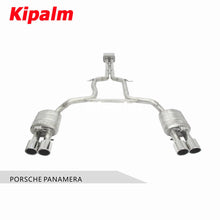 Load image into Gallery viewer, Stainless Steel Exhaust System Performance Cat-back for Porsche Panamera 3.6T 4.8T 2010-2013