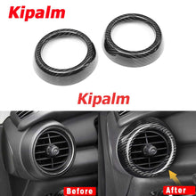 Load image into Gallery viewer, 1 PC Real Dry Carbon Fiber Front Air Vent Cover Decorative Trim for MINI F54 F55 F56 F57 F60 2020-2023