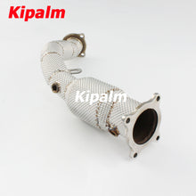 Load image into Gallery viewer, 1PC Stainless Steel Performance Downpipe with Heat Shield for Audi A4/A5 2.0T B8/B8.5 2009-2015