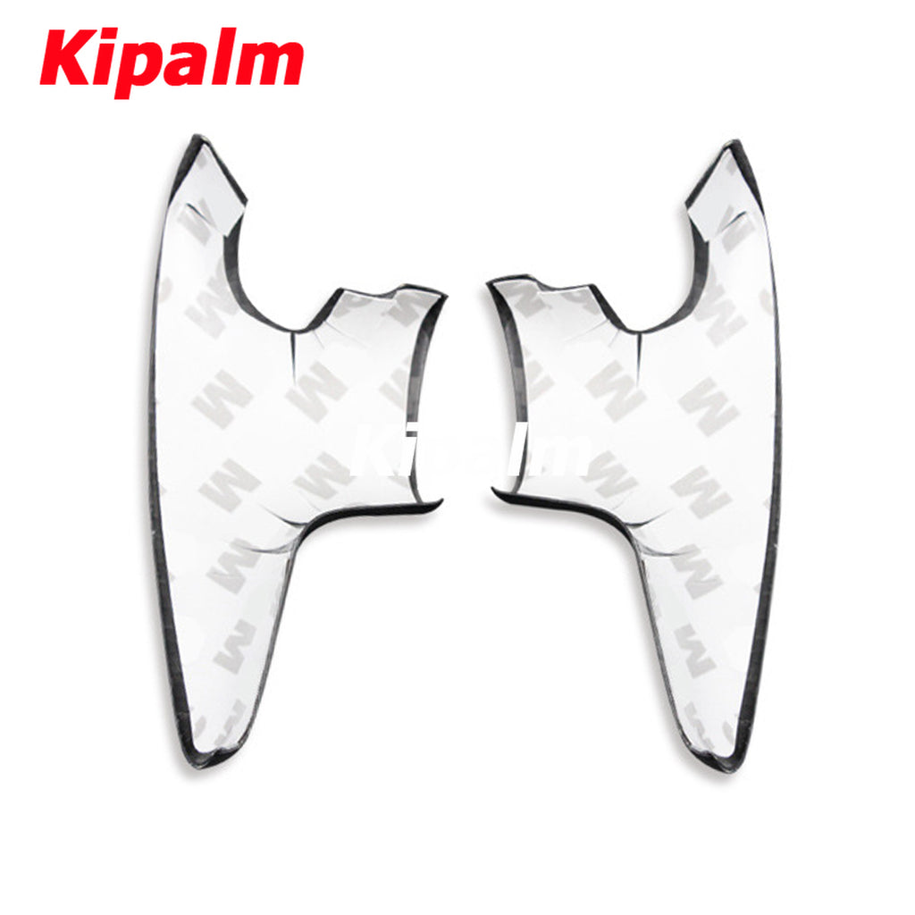 Real Carbon Fiber Car Gear Shift Cover Trim For Dodge Challenger Accessories 2015-2020