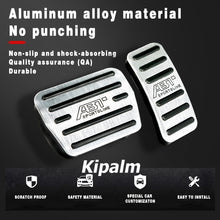 Load image into Gallery viewer, 2pcs Volkswagen Aluminum Alloy Car Foot Rest Pedal Pads Cover with Rest Pedals Gas Brake Rest Pedal AT
