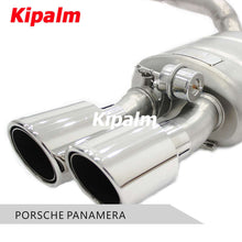 Load image into Gallery viewer, Stainless Steel Exhaust System Performance Cat-back for Porsche Panamera 3.6T 4.8T 2010-2013