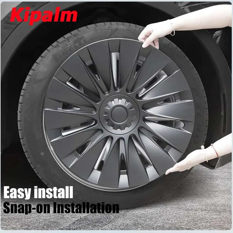 Tesla 19inch Wheel Covers Rim Cap Without Logo for Model Y Accessories Hubcap