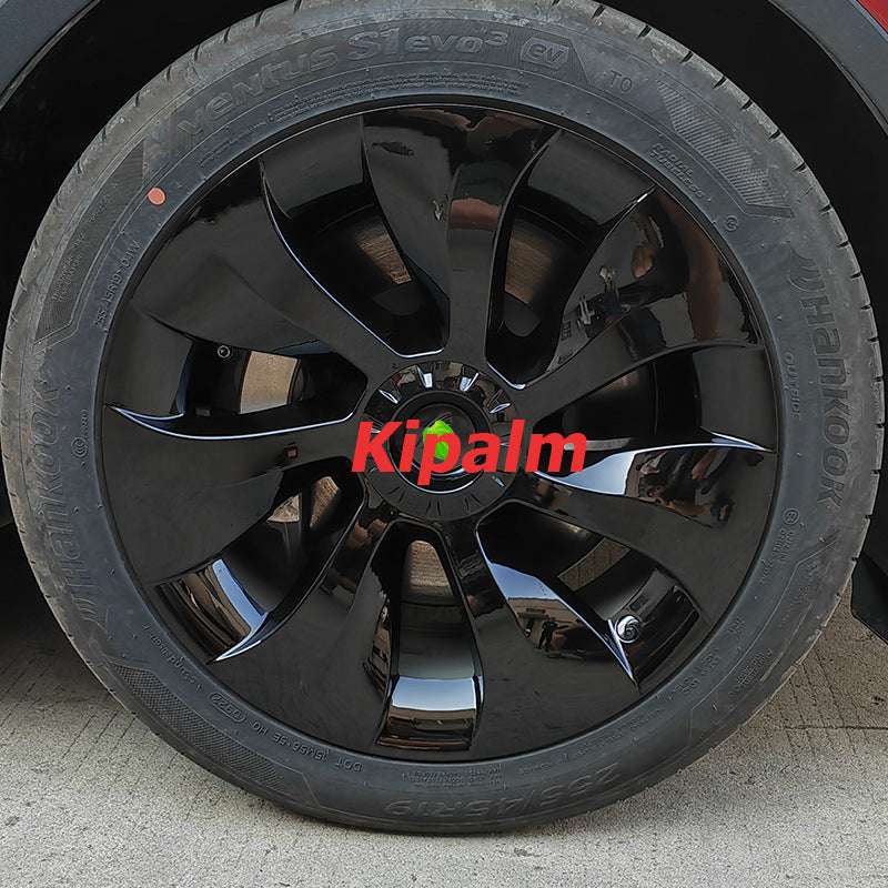 4PCS Tesla Model Y 2023 Full Coverage Sport 19 Inch Wheel Cover Cap Replacement Vehicle Hubcaps Accessories