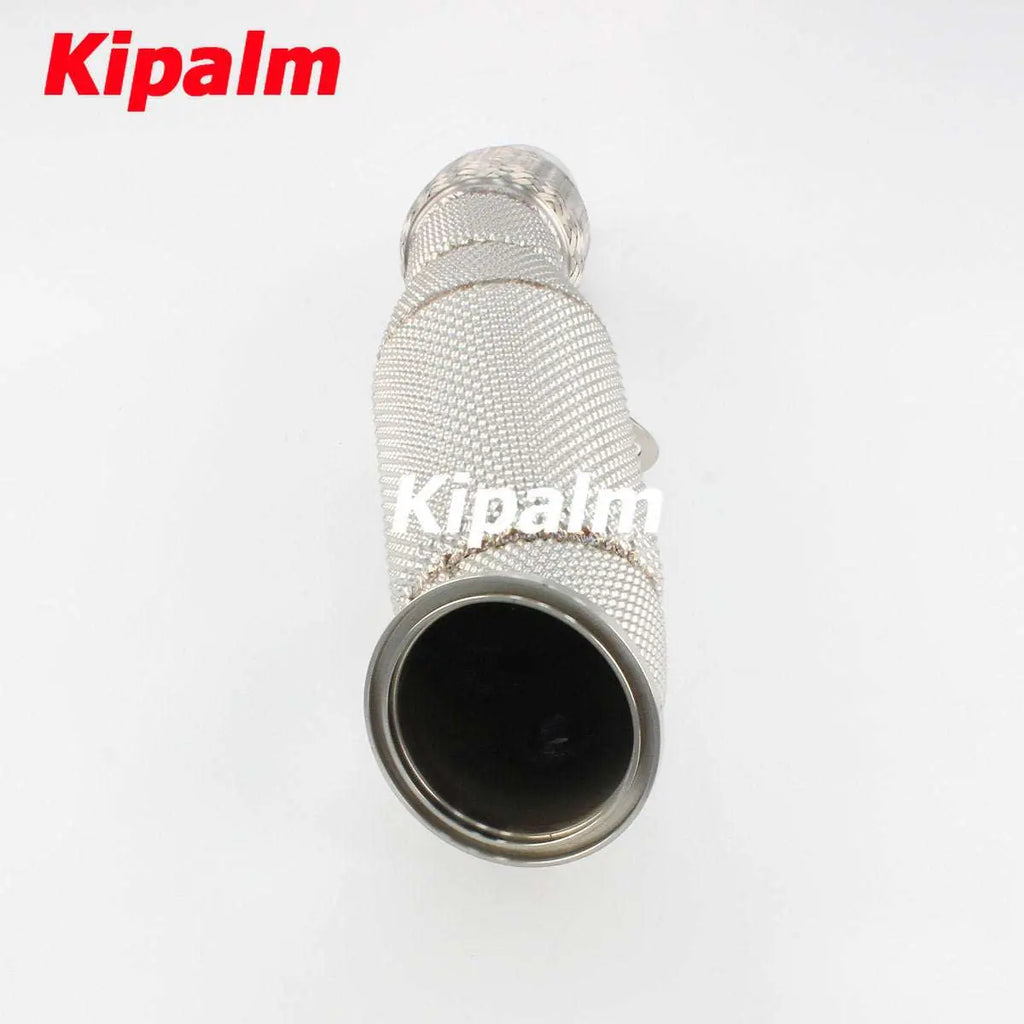 1PC Performance Downpipe with Heat Shield for BMW 3 Series B48 2.0T 2017 2018 2019