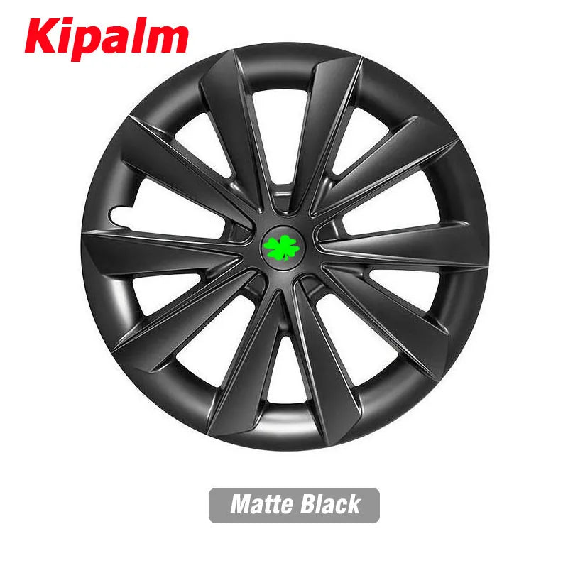 WHC3001 4PCS 18inch Tesla Model 3 ABS Hub Cap Wheel Covers Hubcaps No Logo