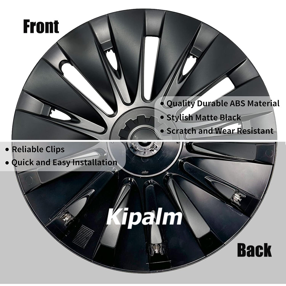 Tesla 19inch Wheel Covers Rim Cap Without Logo for Model Y Accessories Hubcap