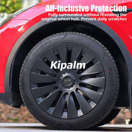 Tesla 19inch Wheel Covers Rim Cap Without Logo for Model Y Accessories Hubcap