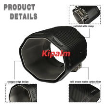 Load image into Gallery viewer, Carbon Fiber Exhaust Tips for BMW M3 G80 M4 G82 G83 G87