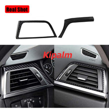 Load image into Gallery viewer, 2PC BMW F30 Gloss Carbon Fiber Outlet Vent Cover