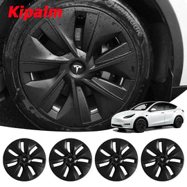 WHCY002 Fits for Tesla Model Y Wheel Protection Cover Hubcap Replacement Kits (4pcs)