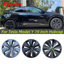 Load image into Gallery viewer, Replacement Tesla 19'' Wheel Covers Rim Cap Without Logo for Model Y Parts Hubcaps
