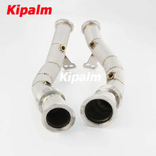 Load image into Gallery viewer, 1PC 304 Stainless Steel Downpipe for Mercedes-benz C43 W205 AMG 3.0T 2018-2020