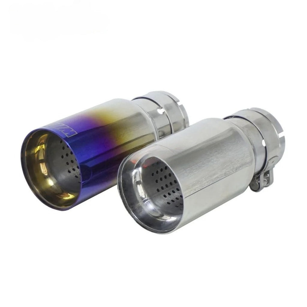 1pcs 80mm Outlet 304 Stainless Steel Exhaust Tips Straight Cut End Pipes Muffler Tips Fit for F30 328i 330i