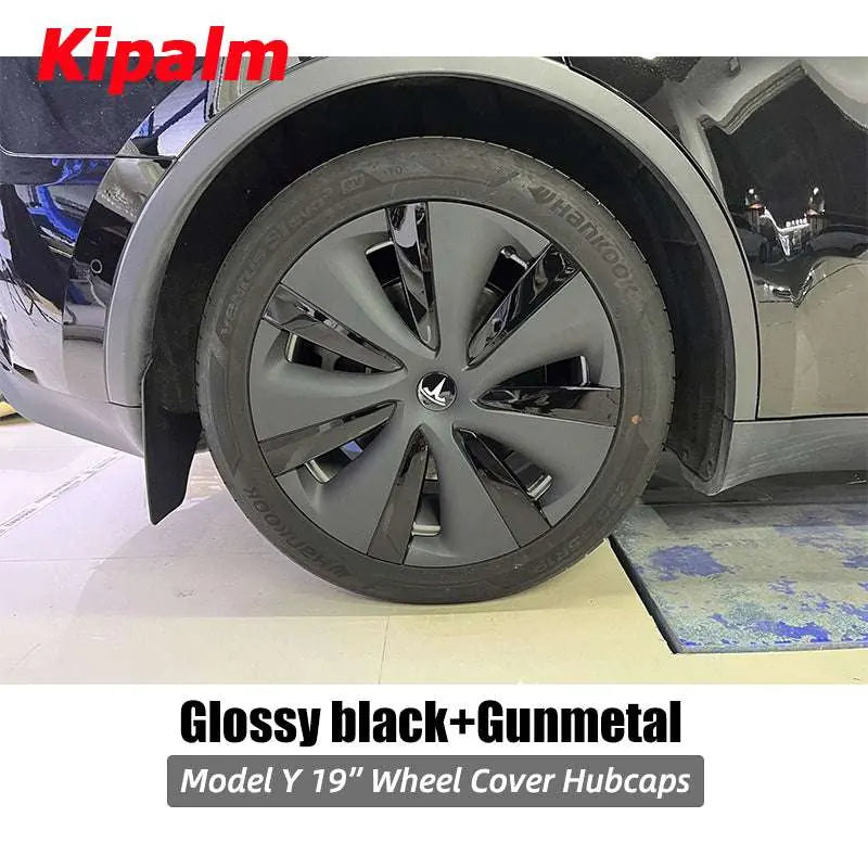 Replacement Tesla 19'' Wheel Covers Rim Cap Without Logo for Model Y Parts Hubcaps