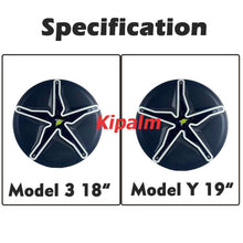 Load image into Gallery viewer, 18/19 inch Patrick Star Wheel Cover Fits for Tesla Model 3 Y Protection Cover Hubcap Replacement Kits
