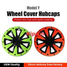 Load image into Gallery viewer, 19 inch Wheel Caps Fits for Tesla Model Y Protection Cover Hubcap Replacement Kits 2024