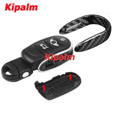 Load image into Gallery viewer, 1 PC Real Dry Carbon Fiber Key Cover Decorative Trim for MINI F54 F55 F56 F57 F60 2020-2023