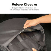 Load image into Gallery viewer, 1PC Multi-Functional Model 3/Y Aero Wheel Cover Hubcap Oxford Cloth Storage Bag with Large Capacity