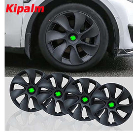 1Set 19'' Wheel Cover Cap Tesla Model Y Full Coverage Sport Replacement Vehicle Hubcaps