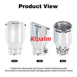 Universal Chrome Exhaust Pipe Tip