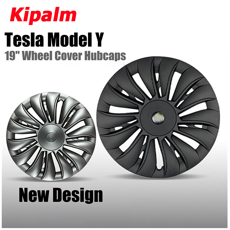 4PCS Tesla Model Y 2023 Full Coverage Sport Wheel Cover Cap 19 Inch Replacement Vehicle Hubcaps Accessories