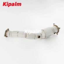 Load image into Gallery viewer, 1PC Stainless Steel Performance Downpipe with Heat Shield for Audi A4/A5 2.0T B8/B8.5 2009-2015