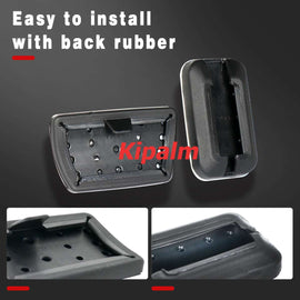 No Drill Gas Brake Pedal for Honda CRV Discovery Sport Auto Aluminum Gas Accelerator Pedal and Brake Pedal with Logo