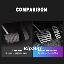 Load image into Gallery viewer, 2pcs Volkswagen Aluminum Alloy Car Foot Rest Pedal Pads Cover with Rest Pedals Gas Brake Rest Pedal AT