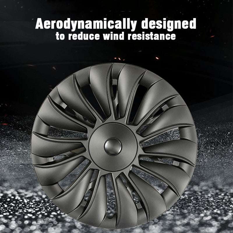 4PCS Tesla Model Y 2023 Full Coverage Sport Wheel Cover Cap 19 Inch Replacement Vehicle Hubcaps Accessories
