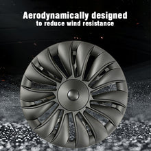 Load image into Gallery viewer, 4PCS Tesla Model Y 2023 Full Coverage Sport Wheel Cover Cap 19 Inch Replacement Vehicle Hubcaps Accessories
