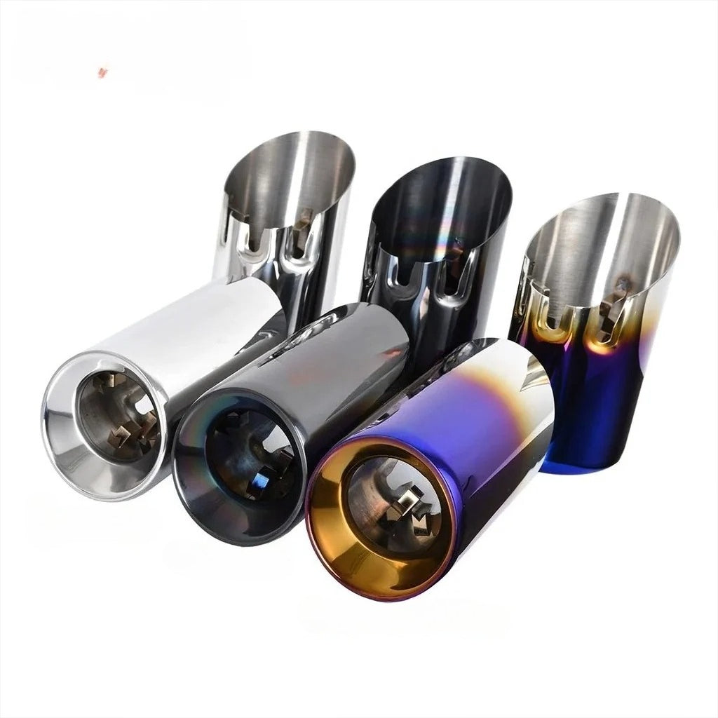 2pcs Stainless Steel Slip-On Exhaust Tip N55 & B58 EXHAUST TIPS M135i M140i M235i M240i 335i 440i