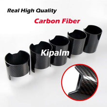 Load image into Gallery viewer, BMW Twill Weave Carbon Fiver Cover Tip Housing Universal Exhaust Pipe Carbon Fiber Case