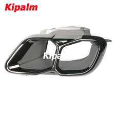 Load image into Gallery viewer, 1 Pair OEM Style Stainless Steel Square BMW X5 G05 X6 G06 X7 G07 Exhaust Muffler Pipe Car Tail Tips