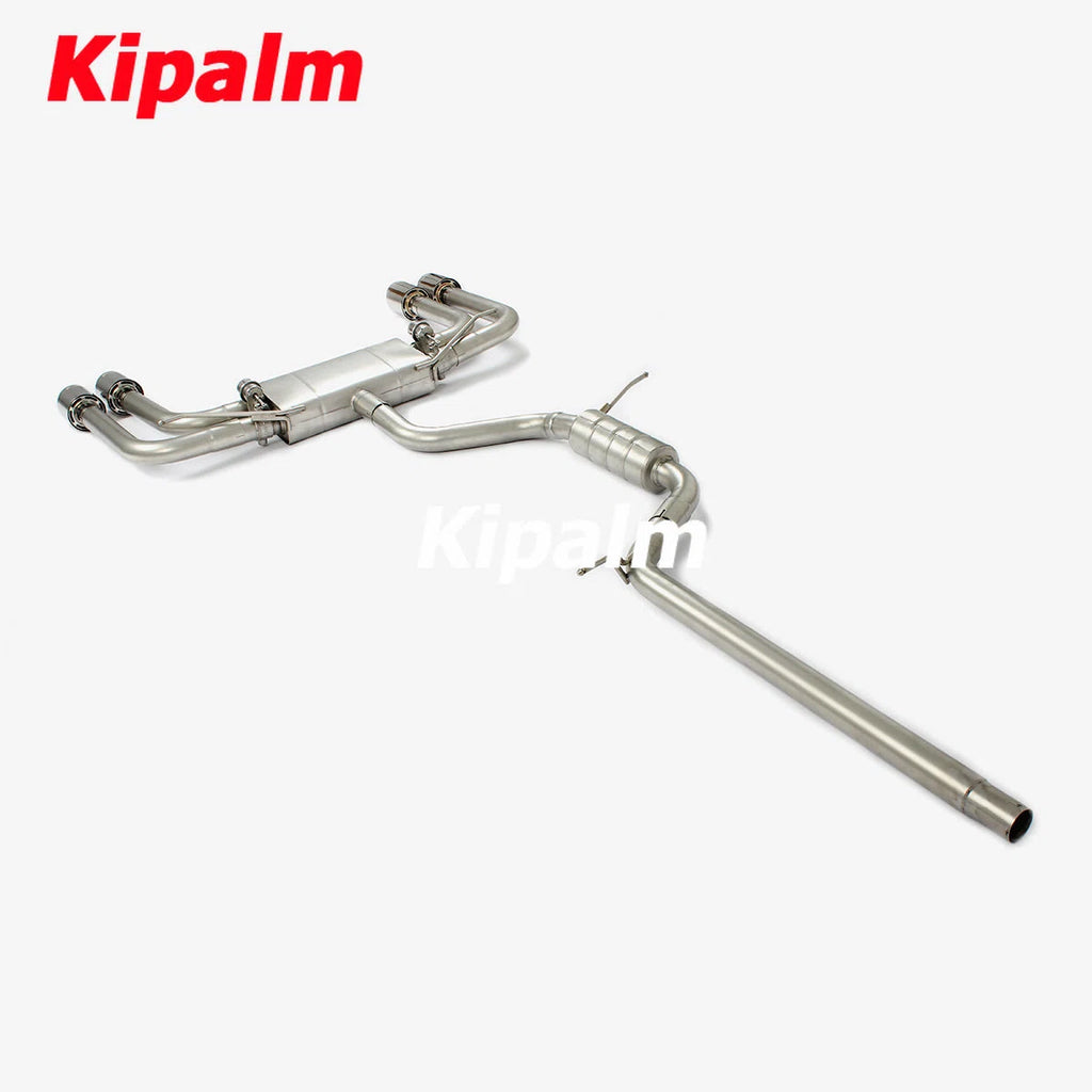 304 Stainless Steel Full Exhaust System Cat-back Fit for Audi A3 1.4T 1.8T 2.0T 2014-2020