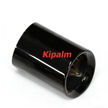 Load image into Gallery viewer, 2 PCS Blue Stainless Steel Exhaust Pipe Chrome OEM Muffler Tip Fits for BMW X3 X4 2018-2021