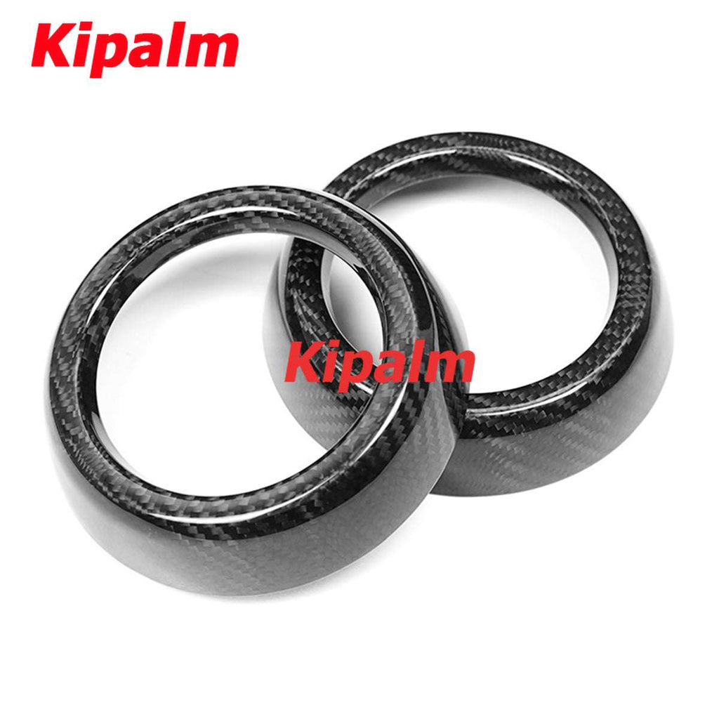 1 PC Real Dry Carbon Fiber Front Air Vent Cover Decorative Trim for MINI F54 F55 F56 F57 F60 2020-2023
