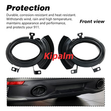 Load image into Gallery viewer, 1pair OEM Titanium Black Stainless Steel Exhaust Tip for Porsche 911 Carrera 2019-2024 Car Accessories