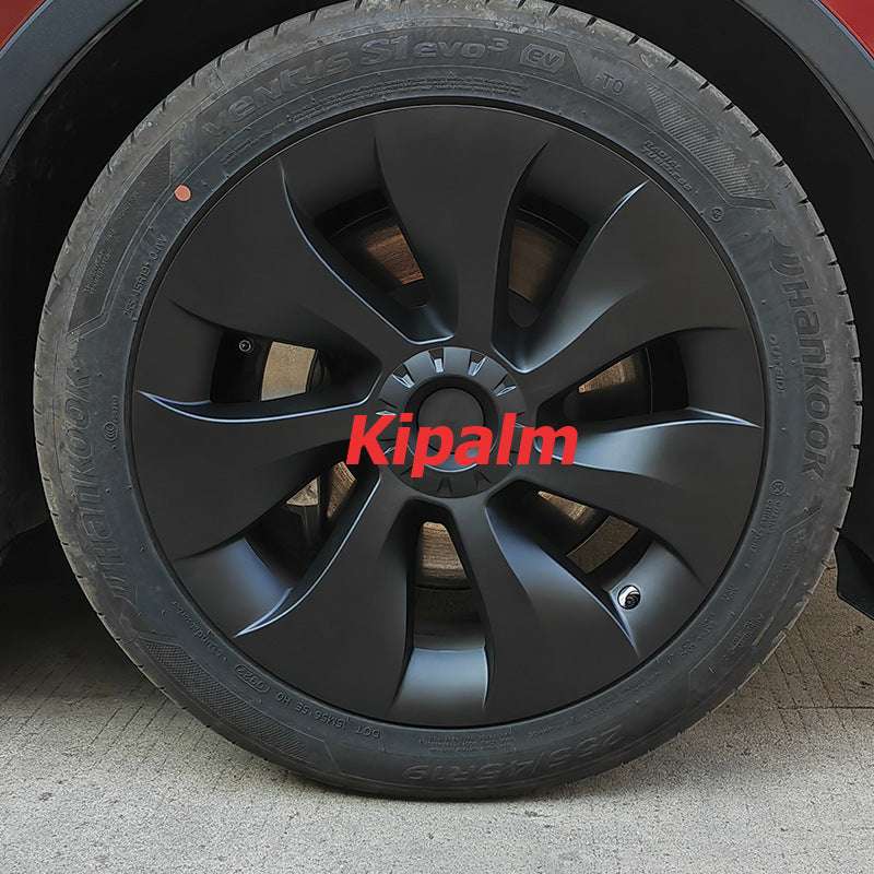 4PCS Tesla Model Y 2023 Full Coverage Sport 19 Inch Wheel Cover Cap Replacement Vehicle Hubcaps Accessories
