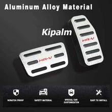 Load image into Gallery viewer, 2pcs Aluminum Alloy Car Foot Rest Pedal Pads Cover with Rest Pedals Gas Brake Rest Pedal for Honda HRV