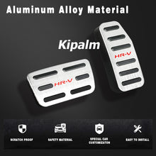Load image into Gallery viewer, 2pcs Aluminum Alloy Car Foot Rest Pedal Pads Cover with Rest Pedals Gas Brake Rest Pedal for Honda HRV