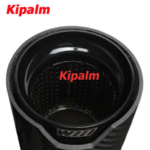 Load image into Gallery viewer, 1 Pair Dual Out Carbon Fiber Black Exhaust Pipe for BMW 3 Series G20 Oval Shape Rear Muffler Tip