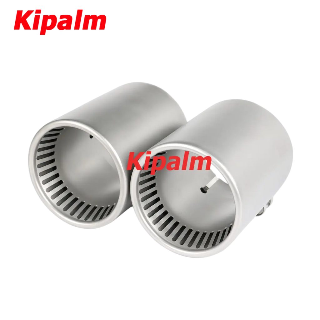 Curly Edge Stainless Steel Exhaust Tip