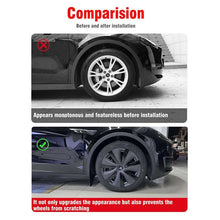 Load image into Gallery viewer, Replacement Tesla 19'' Wheel Covers Rim Cap Without Logo for Model Y Parts Hubcaps